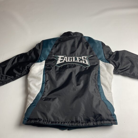 Philadelphia Eagles Womens M NFL Team Apparel Jacket Large Zip G-lll Football - Picture 15 of 16